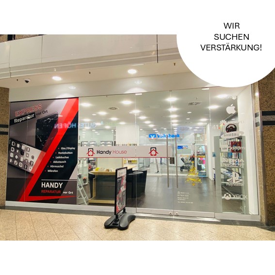 Verstärkung gesucht bei Handy House